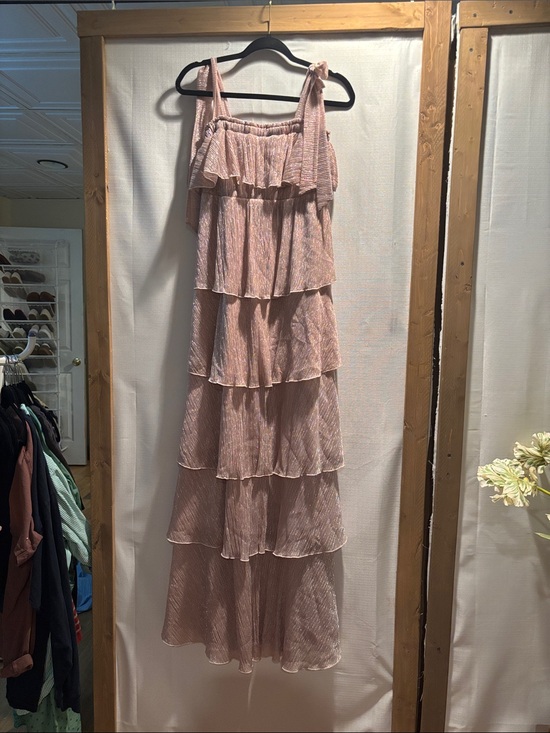 Show Me Your MuMu Dresses & Skirts - Show Me Your MUMU pink tiered ruffle dress